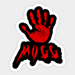 The Red Hand of Mogg Sticker